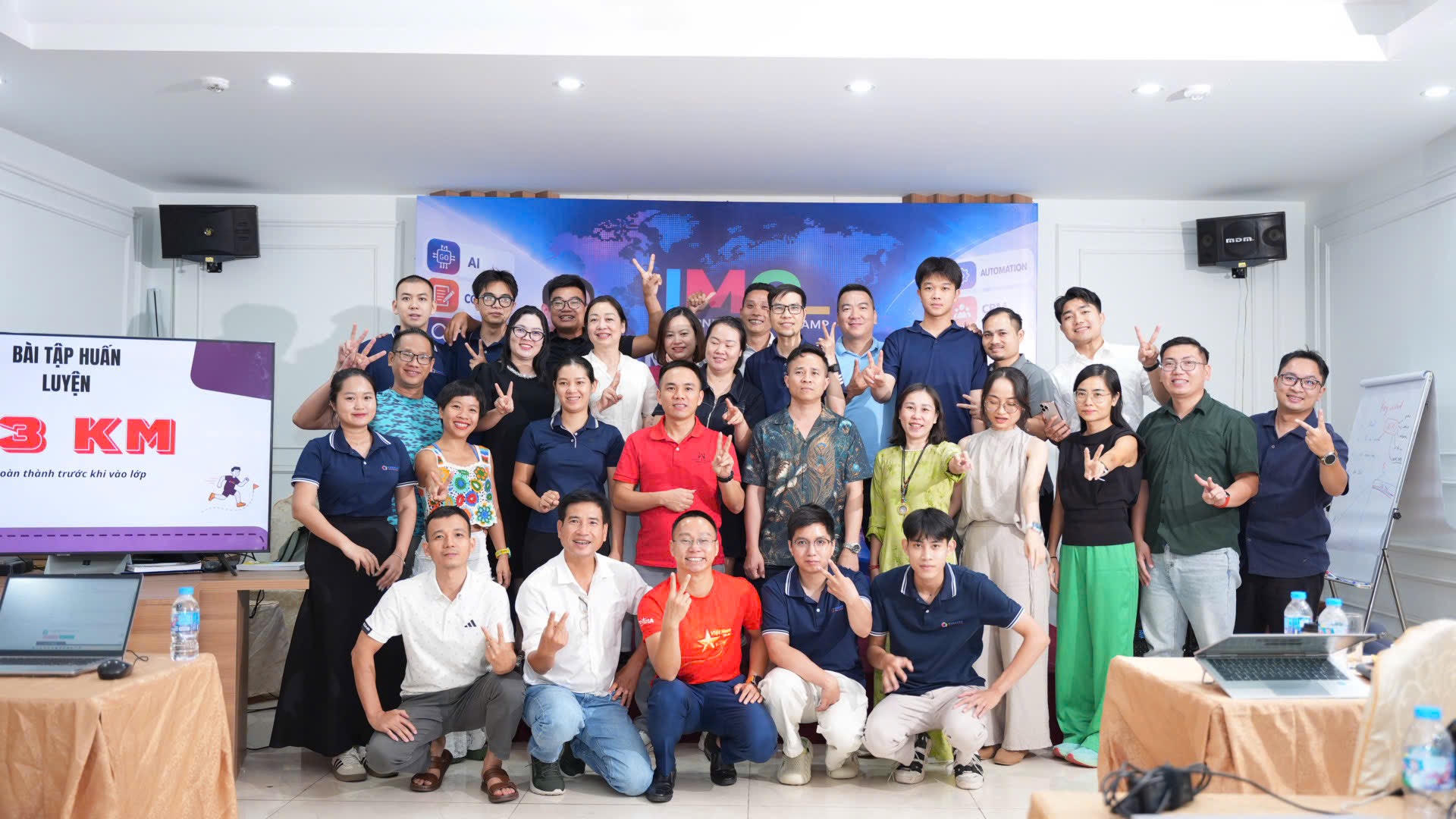 Tập thể học viên lớp IMC tại Phú Thọ